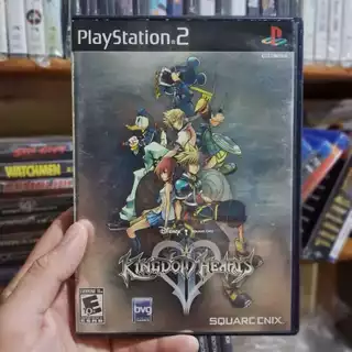 Jogo Kingdom Hearts 2 PS2 Playstation 2 - ORIGINAL | AMERICANO | COMPLETO | IMPECÁVEL