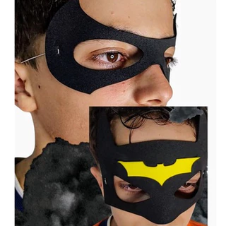 Máscara Personagem Batman e Robin 20 unidades com elástico, para festa, carnaval, baile