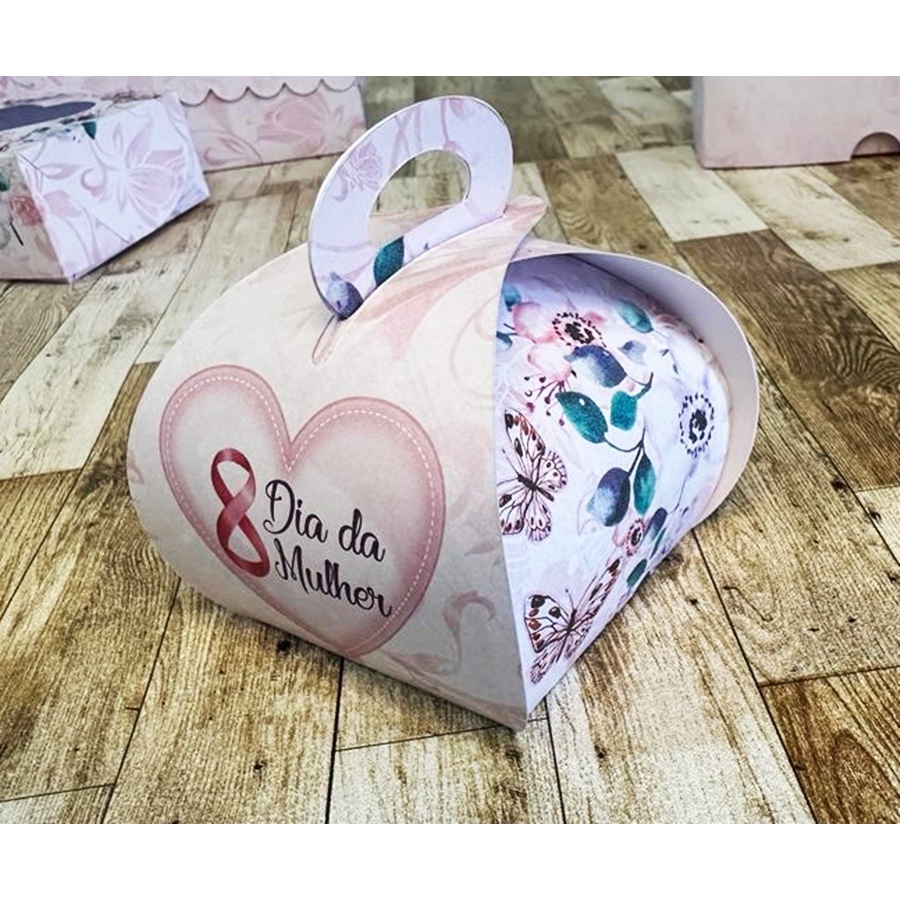 Embalagem Caixa para 1 bombom lembrança Dia das Mulheres Cristã Virtuosa em Oferta na Shopee