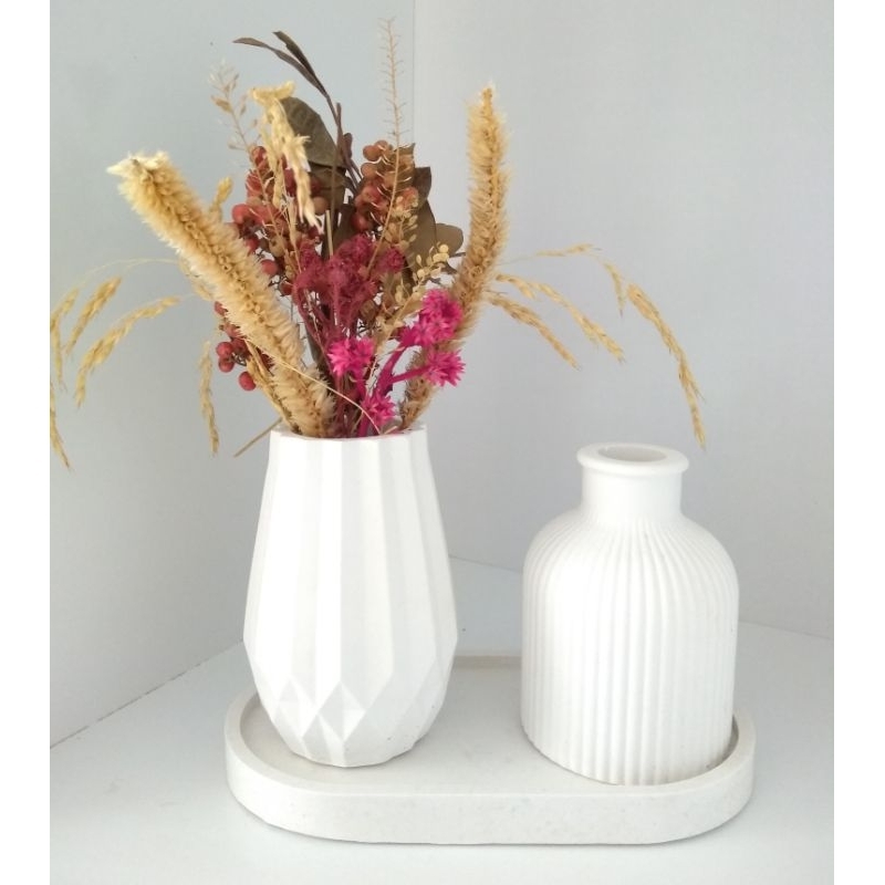 kit Mônica decorativo de gesso 3 peças