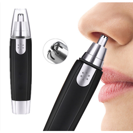 Removedor Aparador de Pelos Elétrico/Portátil para Nariz/Orelha/Rosto / Depilador Facial