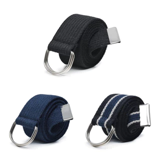 Kit 3 Peças Cinto Masculino Lona Gorgurão Argola