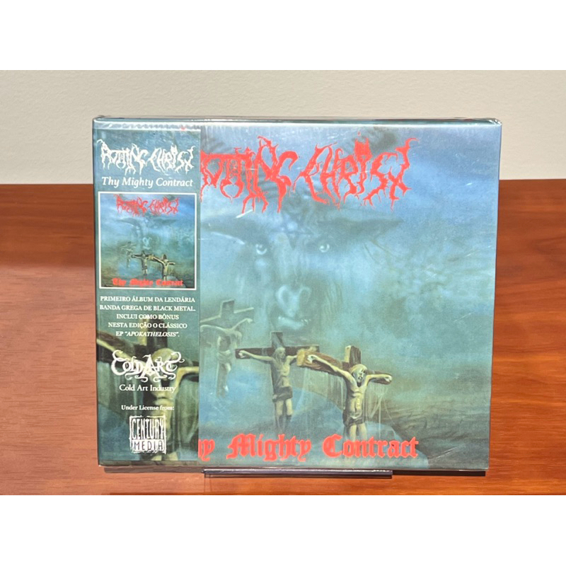 CD Rotting Christ - Thy Mighty Contract (Slipcase Novo!!) | Shopee Brasil