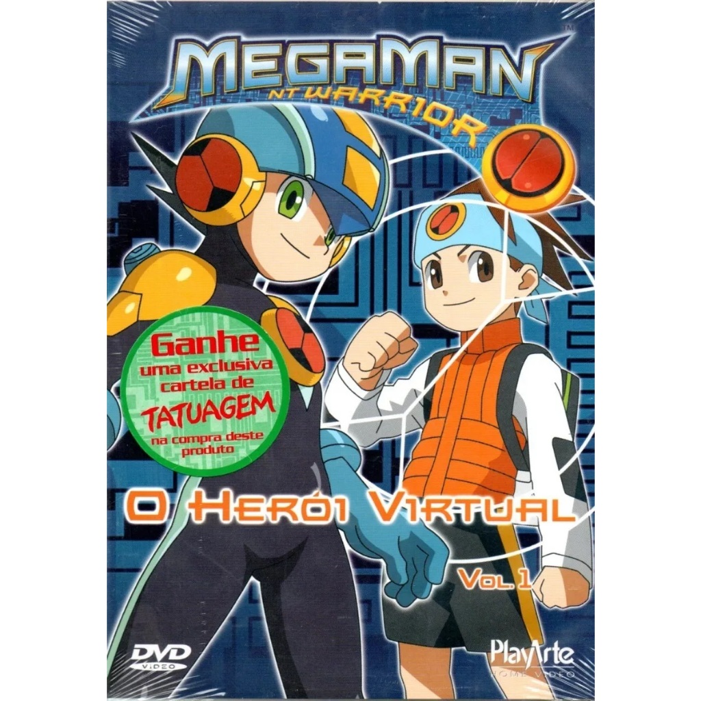 Dvd Megaman Vol 01 O Herói Virtual Original Lacrado | Shopee Brasil
