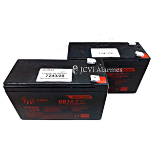 Kit 2 X Baterias Nobreak Sms Manager Iii Senoidal 12v 1300va