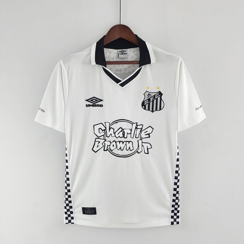 サントス × Charlie Brown Jr ユニフォーム ゲームシャツ Santos 2024/25 Limited Edition Charlie Brown Jr. Jersey