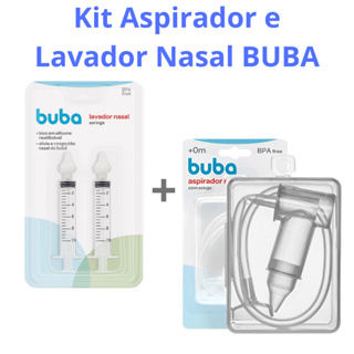 Seringa Lavagem Nasal Buba Bebê Higienizador Bico Silicone