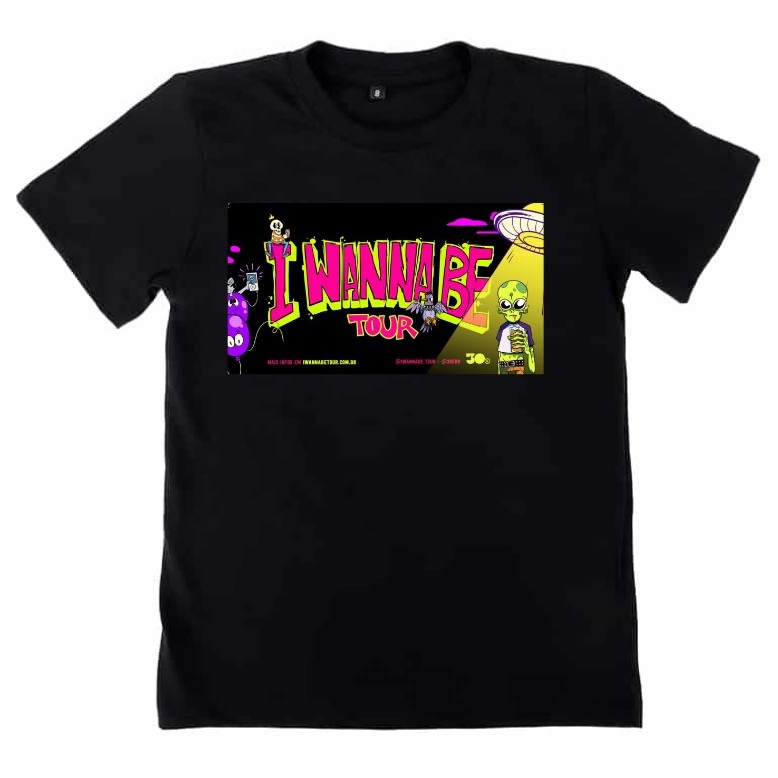 Camiseta I Wanna Be Tour