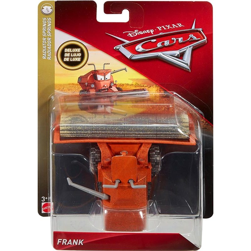 Disney Cars Frank Colheitadeira Deluxe Vers o Dirty Suja Radiator Springs Mattel