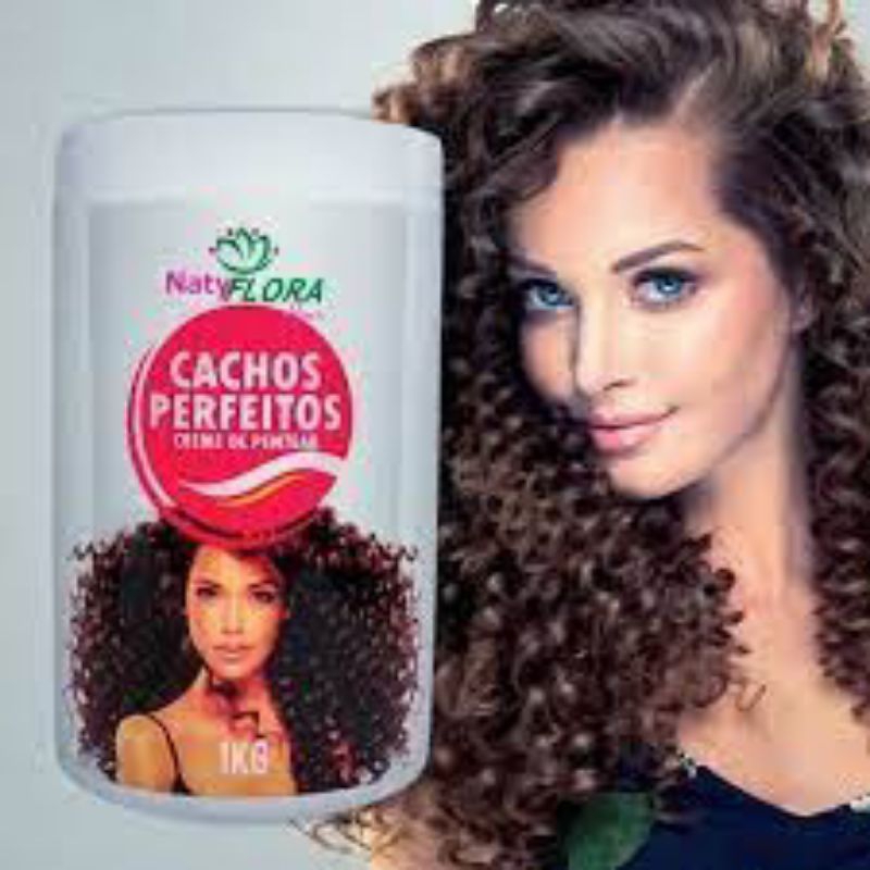 Creme de Pentear Cachos Perfeitos NatyFlora 1kg