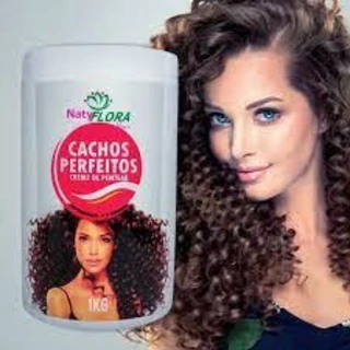 Creme de Pentear Cachos Perfeitos NatyFlora 1kg