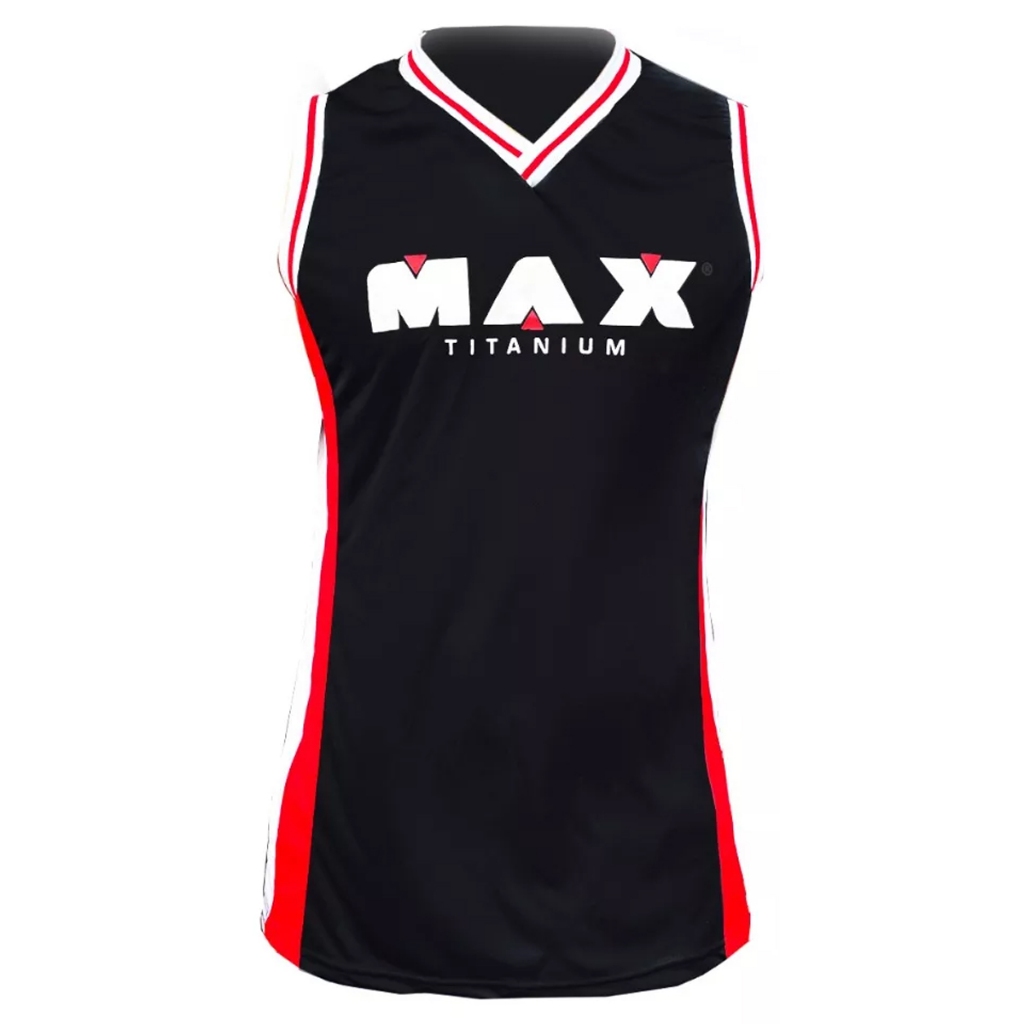 Regata Basqueteira Original - Dry Fit - Max Titanium Oficial | Shopee ...