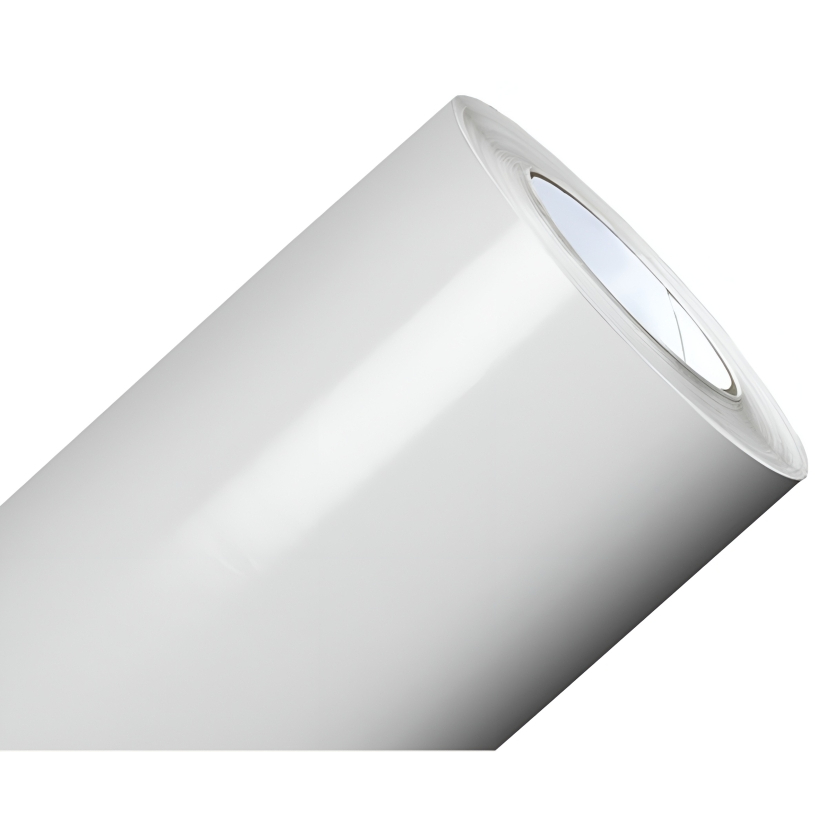 Papel Adesivo Branco Brilho Envelopa Geladeira Fogão 3mx50cm