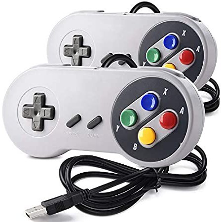 Joystick Controle USB Super Nintendo SNES para PC Mac Linux Raspberry