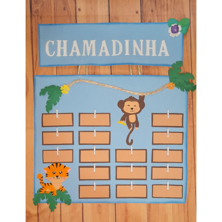 Painel sala de aula Chamadinha em EVA | Shopee Brasil