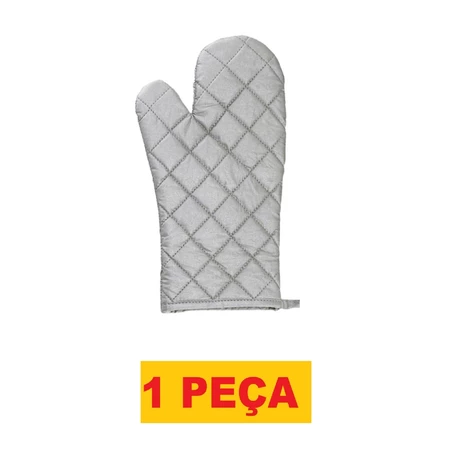 Luva térmica para forno fogão cozinha quente multiuso universal cinza