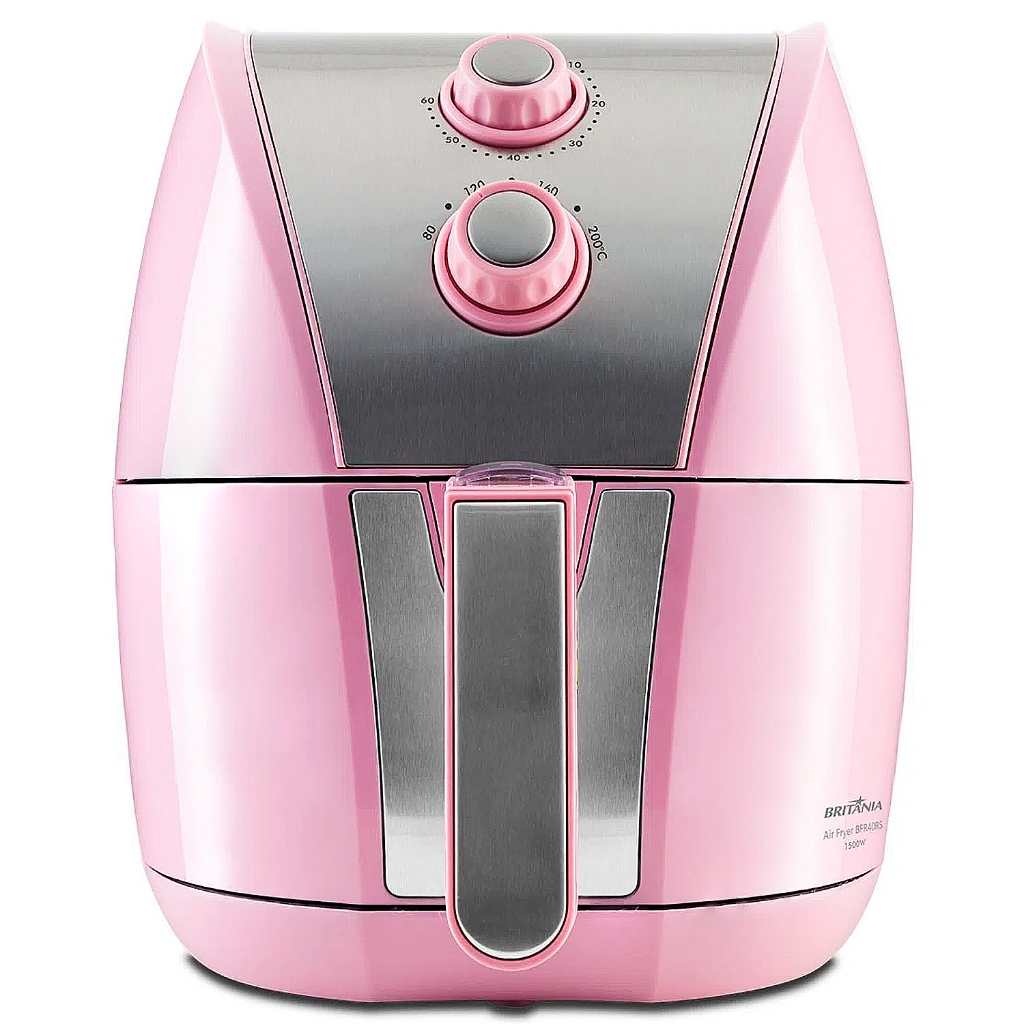 Fritadeira Air Fryer 1500w Bfr21p Preta E Inox Britânia 220v Cor Preto