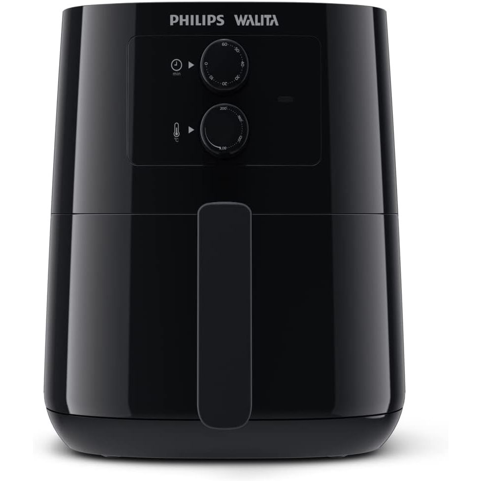 Fritadeira Elétrica Airfryer Serie 3000 Philips Walita 4 Litros 1400W Sem Óleo 7 Funções Pré-definidas Até 200° Preto