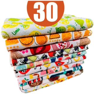 Jogo Pano De Prato Atoalhado Felpudo estampado Legitimo Oferta De Fabrica
