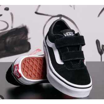 Tênis Infantil Velcro VANS sola flexível Melhor Qualidade Solado Antiderrapante