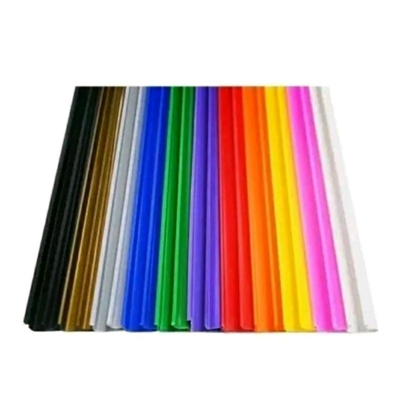 Kit 10 Canaleta Plásticos para Painel Canaletado de 80cm