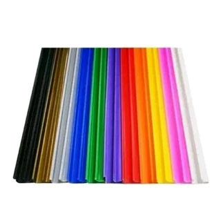 Kit 10 Canaleta Plásticos para Painel Canaletado de 80cm