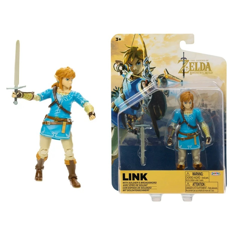 Action figure link breath of the best sale wild