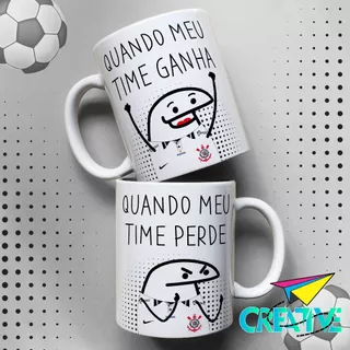 Caneca Personalizada TIMES Flork Torcedor, corinthians , TIMÃO (Varios Modelos)