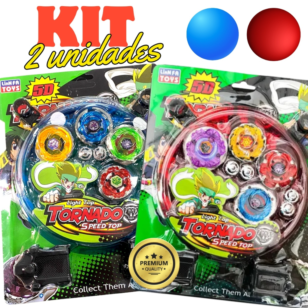 Kit 8 Beyblade Metal Led Lançador Arena Promoção Envio Imediato Shopee Brasil 4359