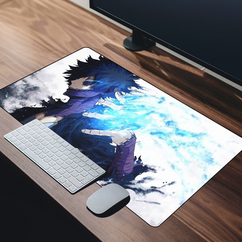 Mouse Pad Gamer 70x35cm Tema Animes