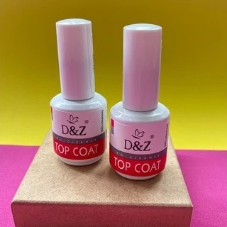 Kit Com 2 Top Coat D&Z Branquinho Do Poder  Manicure Profissional em Oferta na Shopee