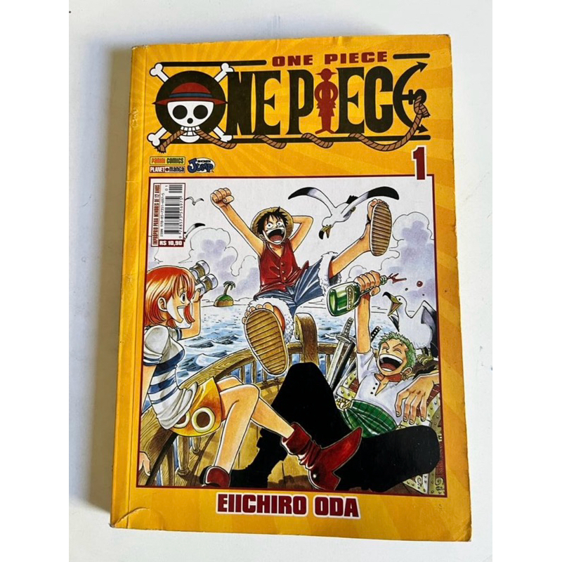 Coleção Mangá One Piece Pacote Com Edições Shopee Brasil