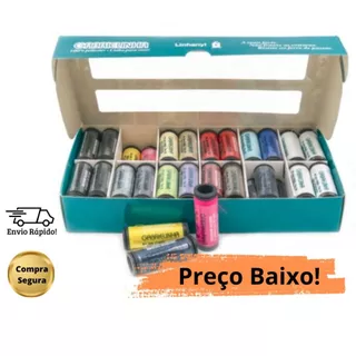 Kit 48 Linhas de Costura Gabrielinha - Roupa / Tecido / Aviamento em Oferta na Shopee