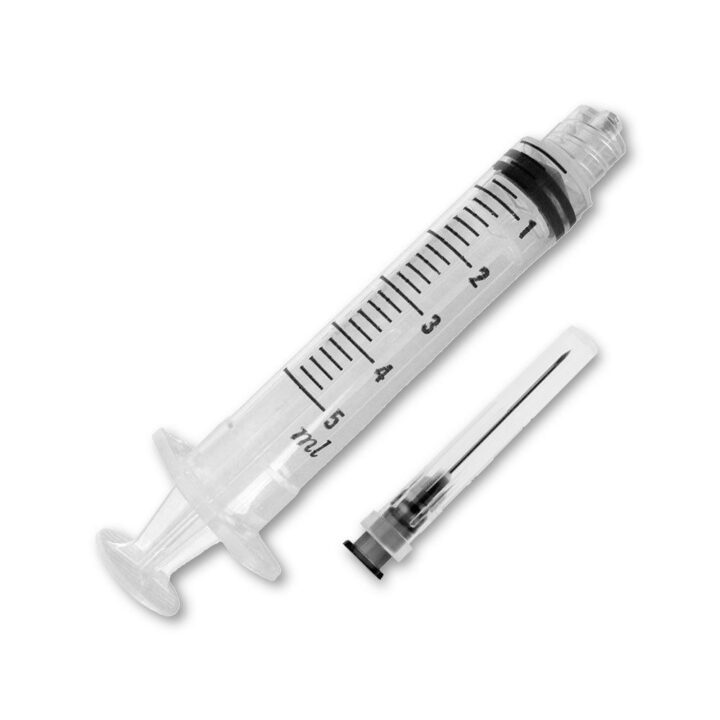 Seringa 5ml 100un Com Agulha 25X0,7cm Luer Slip Descarpack