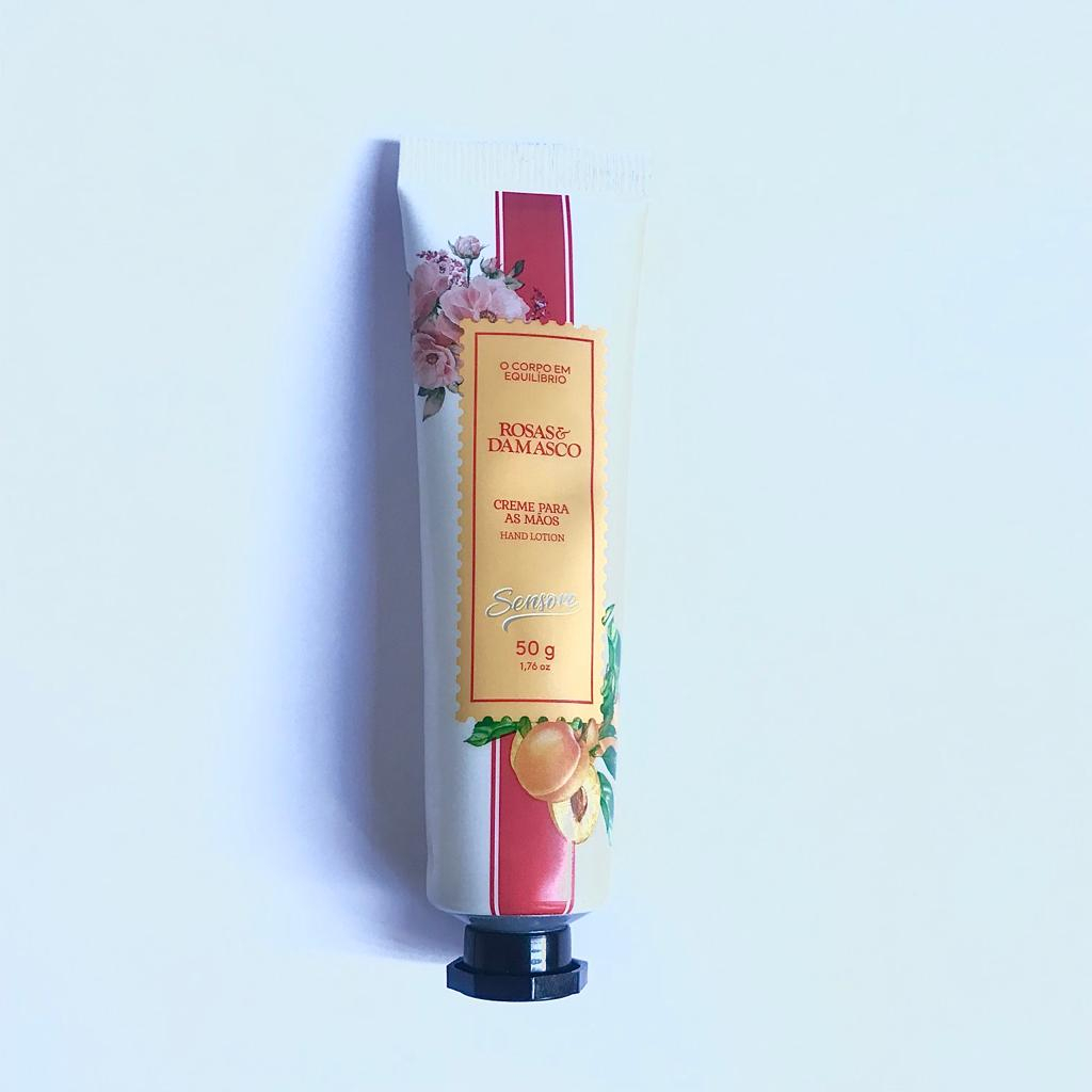 Creme Para as Mãos Sensore Rosas & Damasco - Avatim