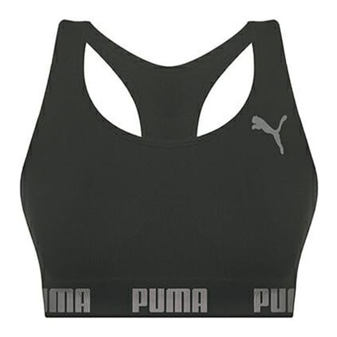 Top Fitness com Bojo Puma Mid Impact Pearl Bra - Adulto
