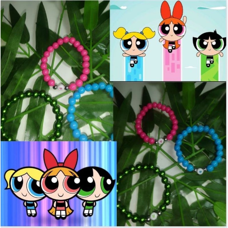 Kit de 3 pulseiras das meninas super poderosas | Shopee Brasil