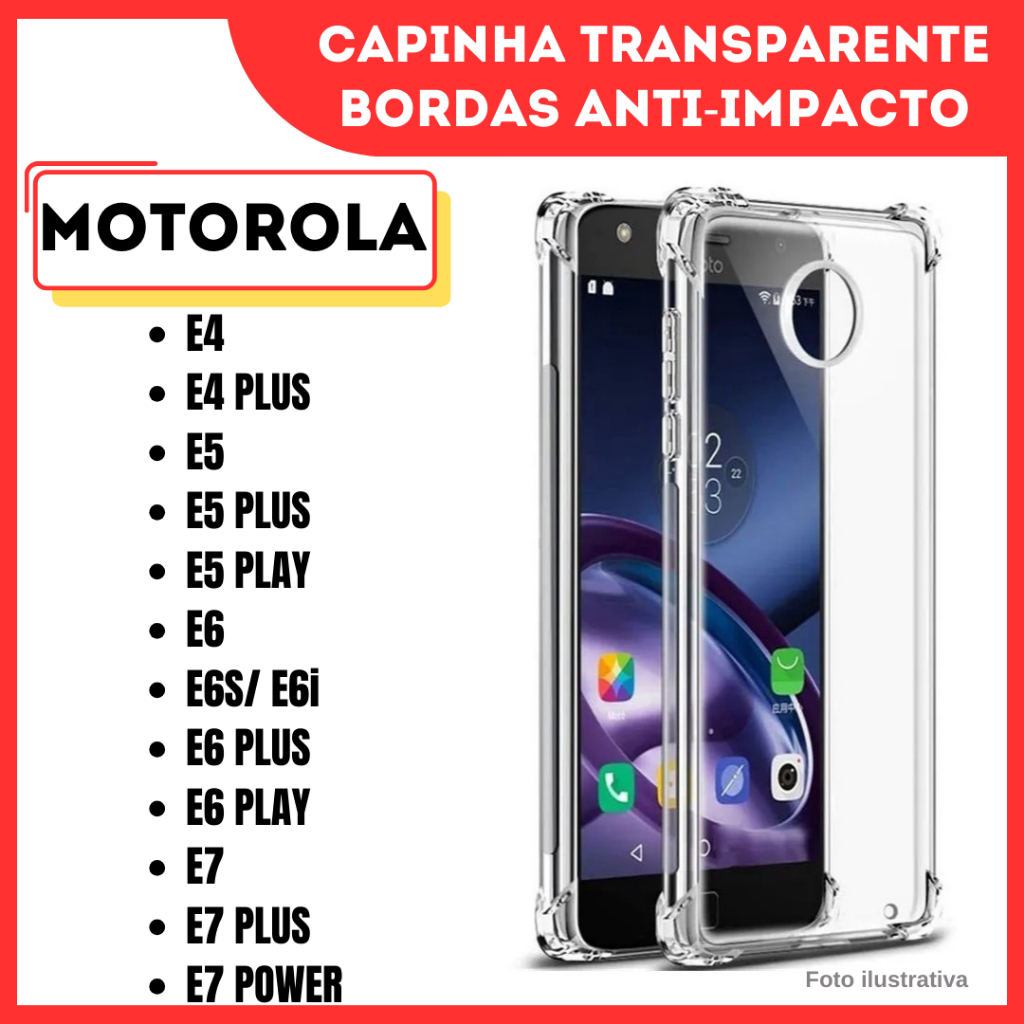 HUAYIJIE Custodia per Moto E5 Plus XT1924-4 Custodia Case Cover Backplane Rigido + Telaio in Silicone Morbido PCFJ