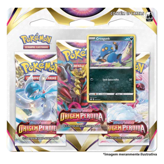 Triple Pack Pokémon Várias Coleções Original Copag