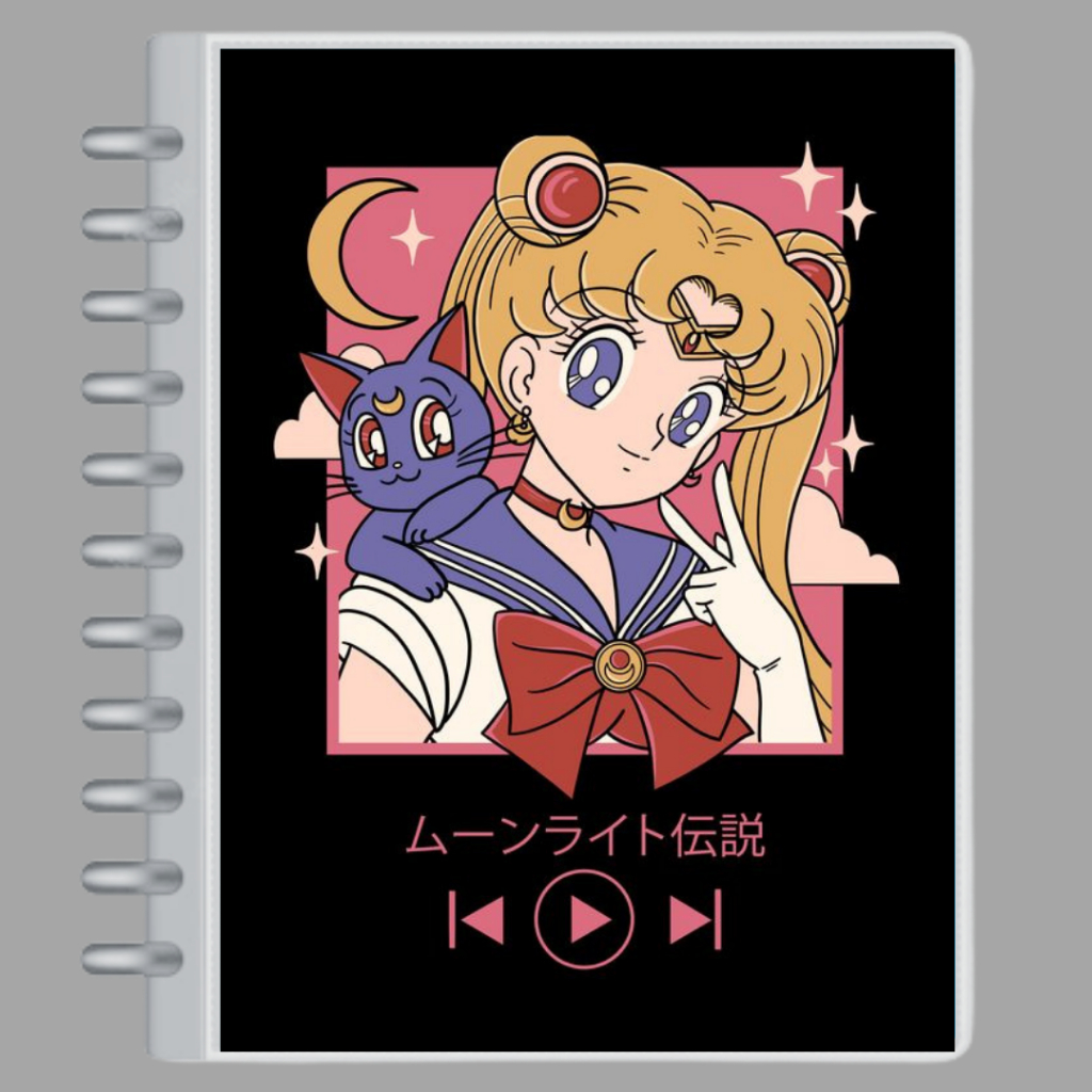 Caderno Inteligente Sailor Moon | Shopee Brasil