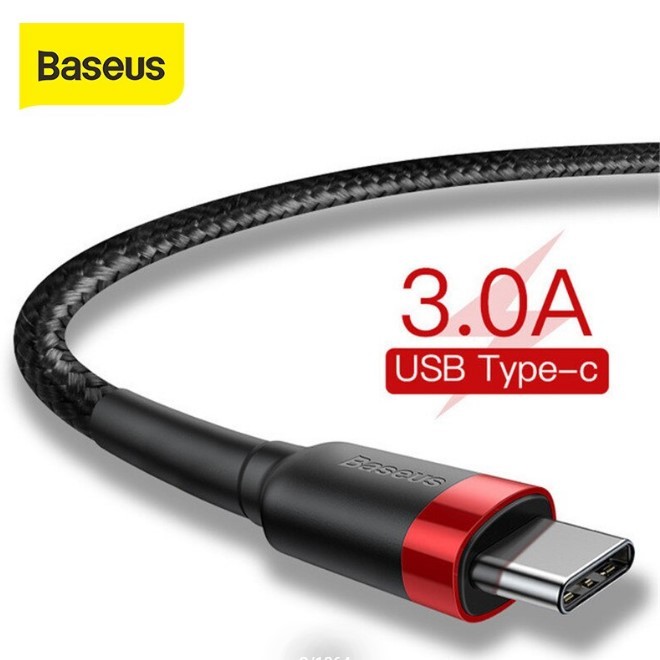Cabo USB Tipo C 1 Metro Baseus Reforçado