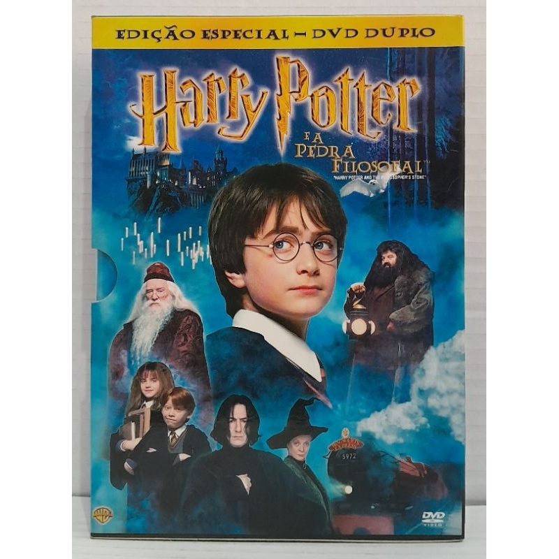 Dvd Harry Potter e a Pedra Filosofal - Edição Especial - Dvd Duplo C ...