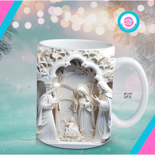 Caneca Nascimento de Jesus 12
