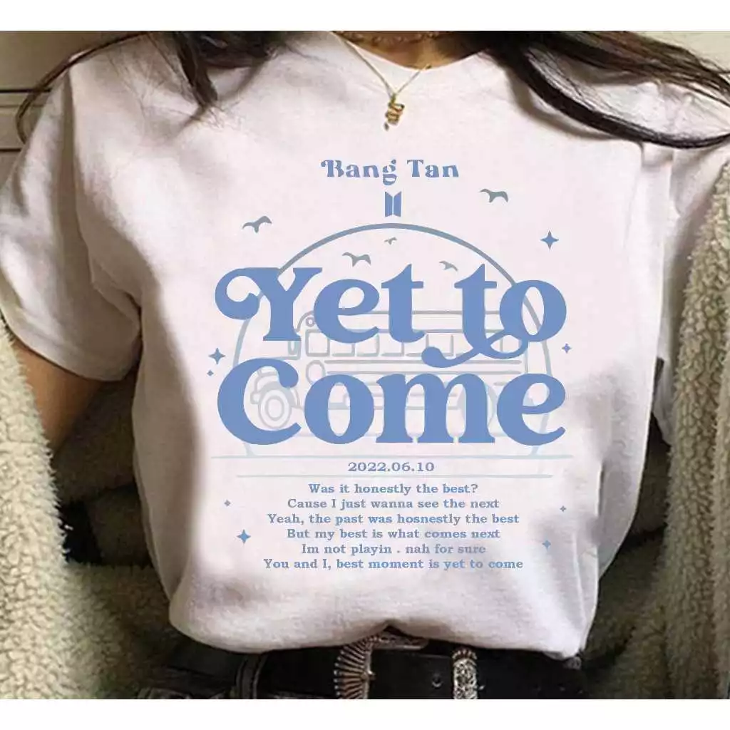 Camiseta BTS Yet to Come