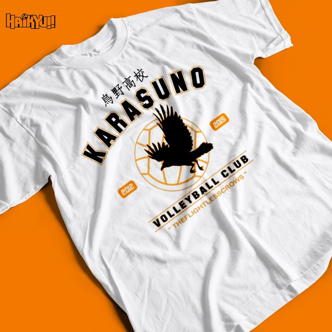 Camisa do Karasuno do anime Haikyu!!