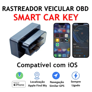 Smart Car Key Rastreador OBD Veicular Sem Mensalidade para iPhone em Oferta na Shopee
