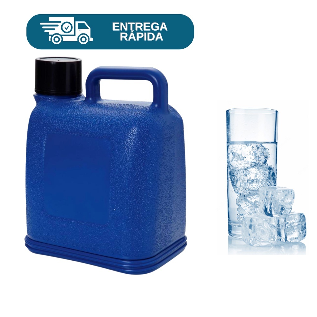 Garrafa Garrafão Térmico de agua 5 Litros Thermofort Original Envio ...