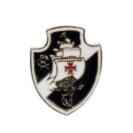 Boton/Pin/Broche Escudo do Vasco da Gama em Metal - Oficial