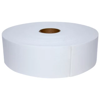 Fita EVA Branca Autocolante 1 Lado 70mm x 5mm x 10mts Vedação Anti Ruido Fresta Porta Janela Decoração Parede