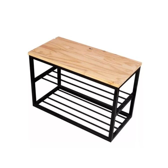 Banco sapateira 70cm Estilo industrial
